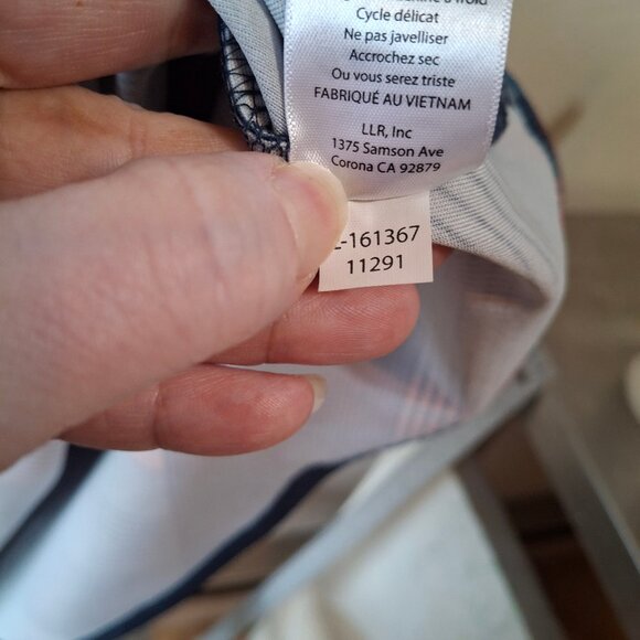 NWOT LuLaRoe Plaid A-Line Dress M Pockets Blue Knee Length - Picture 7 of 15